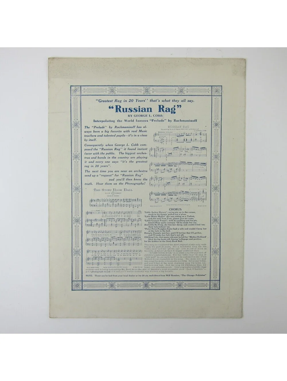 Sheet Music Kismet Arabian Fox Trot Herschel Henlere Guido Diero Antique 1920